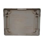 Magazijnbak 800x600x420 mm grijs pp gebruikt, Ophalen of Verzenden, Nieuw