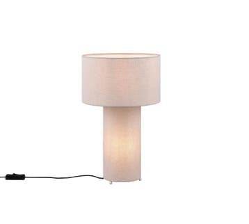 Trio BALE tafellamp | E27 Fitting | ultiem grijs | Ø 24 cm |, Huis en Inrichting, Verzenden, Nieuw