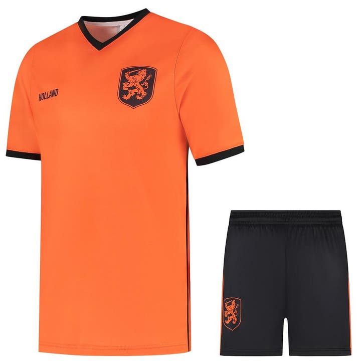 Kingdo Nederlands Elftal Voetbaltenue - Eigen Naam -, Sport en Fitness, Voetbal, Bal, Nieuw, Verzenden