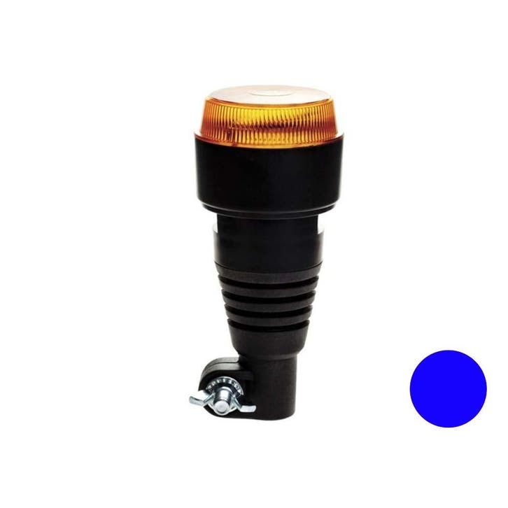 Led flitslamp Met Flexibele DIN Steun Blauw, Autos : Pièces & Accessoires, Éclairage, Enlèvement ou Envoi