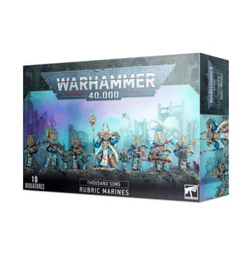 Warhammer 40,000 Thousand Sons Rubric Marines (Warhammer, Ophalen of Verzenden, Nieuw