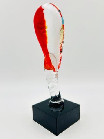 Handmade Murano glass - Sculpture, Viso ispirato a
