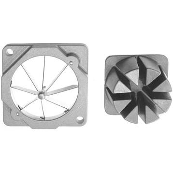 Mesrooster/Drukstuk | RVS | 8 Partjes | 110x110x10(h)mm, Verzenden, Nieuw in verpakking
