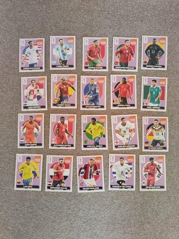 2026 Panini World Cup Stickers - 1 Complete set - Mint (M)