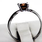 Zonder minimumprijs - Verlovingsring - 14 karaat Witgoud -