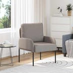 vidaXL bank / zetelen met kussen 55cm Taupe Multiplex, Huis en Inrichting, Zetels | Zetels, Verzenden, Nieuw