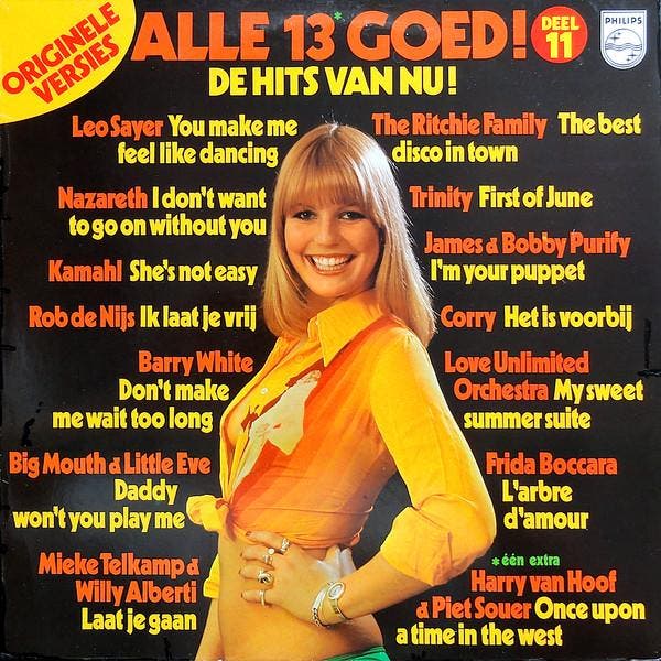 Various - Alle 13 Goed &amp; 1 Extra Deel 11, Cd's en Dvd's, Vinyl | Pop, Gebruikt, Verzenden