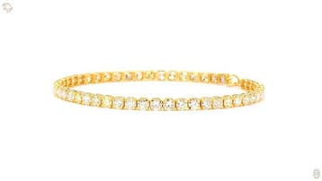 Zonder minimumprijs - Armband - 14 karaat Geel goud -