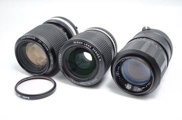 Nikon, Soligor Zoom-Nikkor 3.5-4.5/35-105mm + Series E Zoom