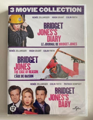 BRIDGET JONES DIARY 3 MOVIE COLLECTION (IN SEAL) (DVD), Gebruikt
