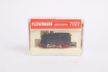 Fleischmann N - 7027 - Stoomlocomotief (1) - BR 80 018 van, Hobby & Loisirs créatifs, Trains miniatures | Échelle N