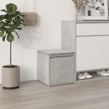 vidaXL Opbergbox met lade 40,5x40x40 cm bewerkt hout, Verzenden, Nieuw