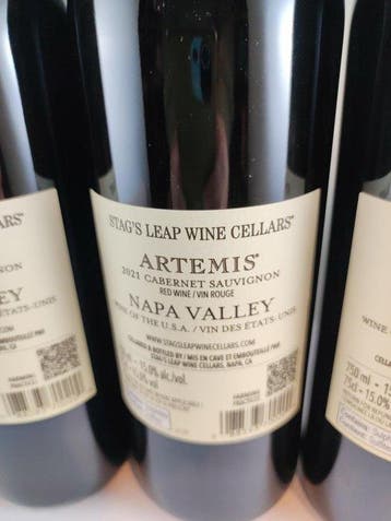 2021 Stags Leap, Artemis Cabernet Sauvignon - Napa Valley -, Nieuw