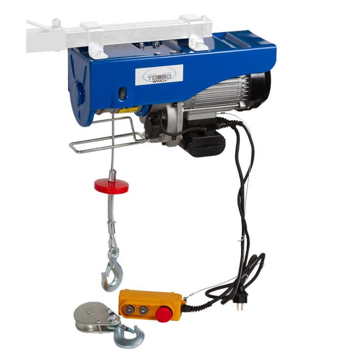 Elektrische takel 500 / 990kg 230V, Bricolage & Construction, Outillage | Soudeuses, Enlèvement ou Envoi