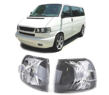 CLIGNOTANTS AVANT VOLKSWAGEN MULTIVAN 96-03 FOND NOIR, Verzenden