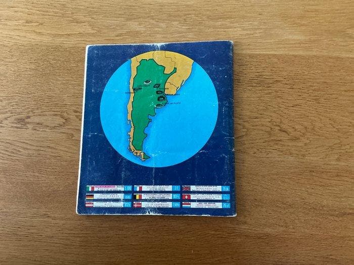 1978 Panini World Cup Argentina 78 Pelé - 1 Compleet album -, Verzamelen, Stickers