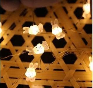 LED Lampjes Konijntjes 20 lampjes 2 meter excl batterijen