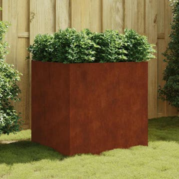 vidaXL Plantenbak 80x80x80 cm cortenstaal, Verzenden, Nieuw