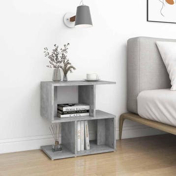 vidaXL Nachtkastjes 2 st 50x30x51,5 cm bewerkt hout, Verzenden, Nieuw