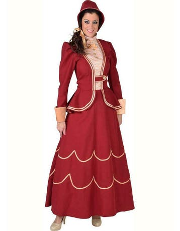 Dickens dames kostuum met kapje, Ophalen of Verzenden, Nieuw