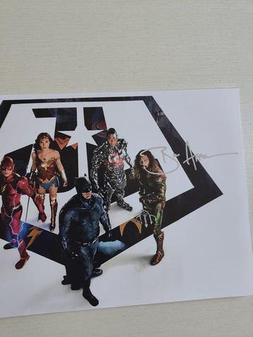 Justice League - Ben Affleck (Batman) - Signed Photo 11x17, Verzamelen, Nieuw
