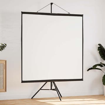 vidaXL Projectiescherm met statief 67 inch 1:1, Verzenden, Nieuw