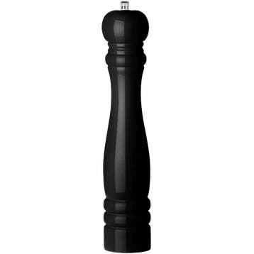 Pepermolen | RVS/Rubberhout | Zwart | Ø60x315(h)mm HENDI, Verzenden