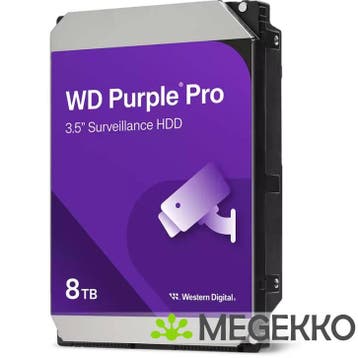 WD HDD 3.5  8TB WD8002PURP Purple Pro, Computers en Software, Harde schijven, Verzenden, Nieuw