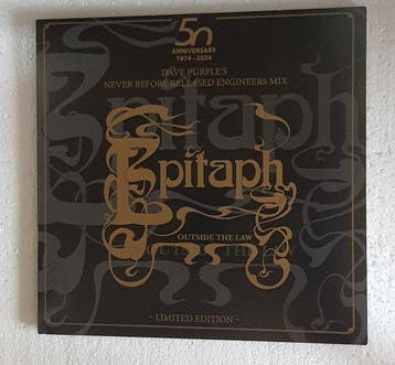 Epitaph - Outside The Law LP Gold Vinyl 50th Anniversary