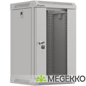 Lanberg WF11-3309-10S rack 9U Wandrek Grijs, Computers en Software, Verzenden, Nieuw