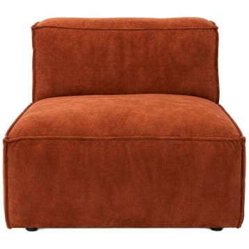 Fluwelen Fauteuil Terracotta - Ongebruikt, Verzenden