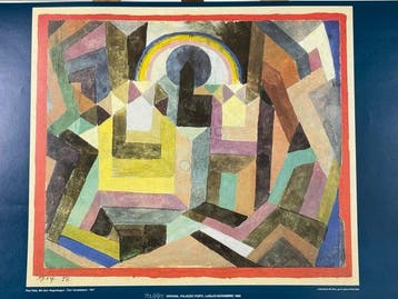 Paul Klee - Mit dem Regenbogen, 1917, Antiek en Kunst