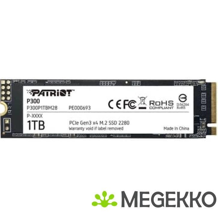 Patriot Memory P300 1TB M.2 SSD, Computers en Software, Harde schijven, Nieuw, Verzenden