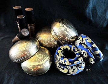 Klankschaal - Groot Lot - 4x 3 delige sets Klankschalen -