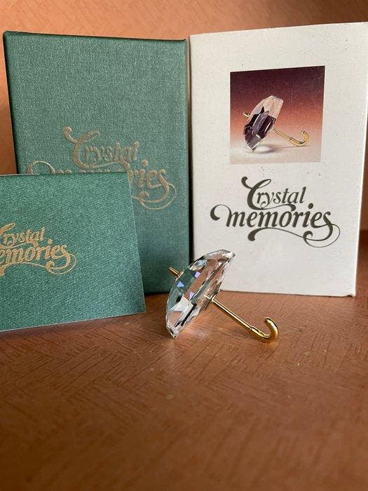 Swarovski - Beeldje - Memories Paraplu - Boxed - Kristal, Antiek en Kunst, Curiosa en Brocante