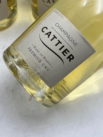 Cattier, Blanc de Blancs - Champagne Premier Cru - 3 Magnums
