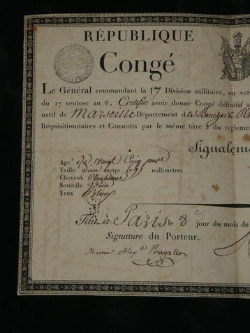 Maréchal dEmpire Édouard Mortier - Document militaire, Nieuw