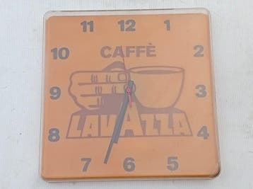 Horloge murale - Lavazza - Industrial Plastique - 1970-1980