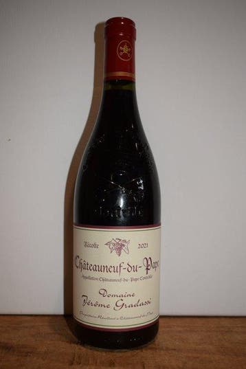 2021 Jérôme Gradassi - Châteauneuf-du-Pape - 6 Flessen (0.75, Verzamelen, Nieuw