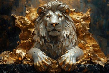 CoCo - Golden Lion King - XXL