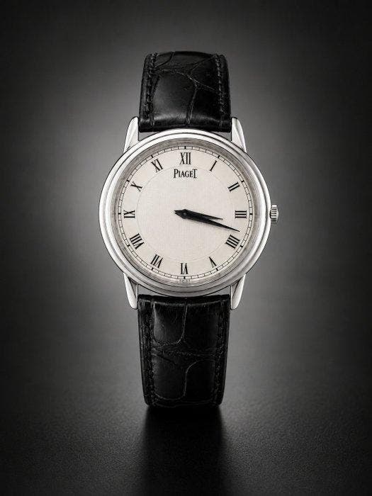 Piaget - Gouverneur 90968 Platinium - 13233YZ - Homme - 1997, Handtassen en Accessoires, Horloges | Heren