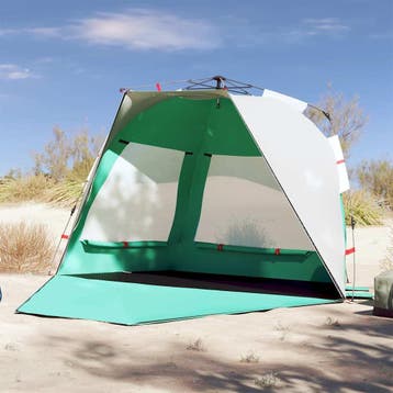 vidaXL strandtent 3-persoons waterdicht snelontgrendeling, Verzenden, Nieuw