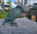 Beeld, Bronze Kingfisher Bird - 10 cm - Brons - 2026