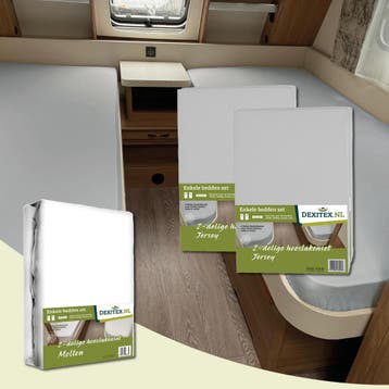 Textielpakket Caravan enkele bedden Fendt-Hobby enz - 2