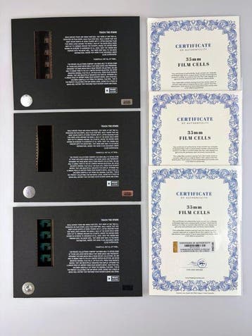 Psycho – Very Rare Set of 3 Mounted 35mm Film Cells –, Verzamelen, Nieuw
