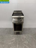 RVS Gladde Bakplaat Grillplaat 40 cm GAS + 230V Horeca, Ophalen of Verzenden