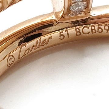 Cartier - Bague - 18 carats Or jaune - juste un clou