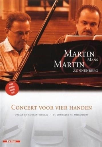 Martins Mans & Martin Zonnenberg - Concert Voor 4 Handen DVD, Verzenden, Nieuw in verpakking