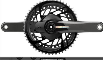 SRAM Force axs D1 Powermeter dubbel  165/167.5/172.5 Nieuw, Verzenden, Crankstel of Pedalen