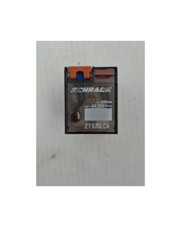 Schrack lastrelais ZT570LC4 6A/250V black 14-pin, Verzenden